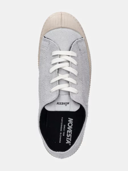 Замшеві кеди Novesta Star Master Hairy Suede сірий