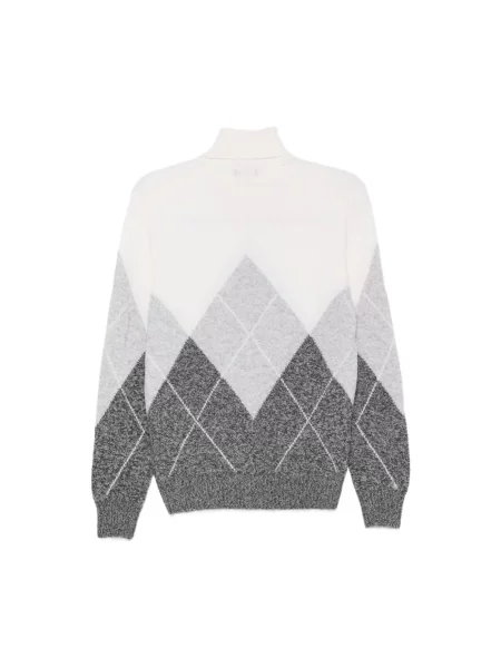 Sweter z golfem Barba do golfa szary