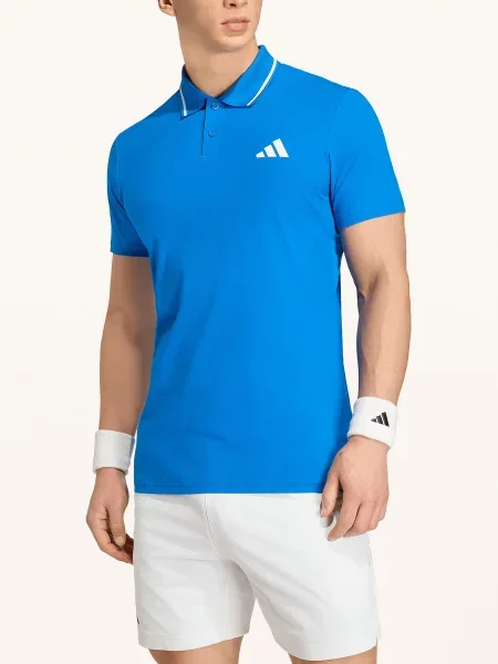 Adidas Funkční Polokošile Tennis Climacool Freelift Pro modrá bílá