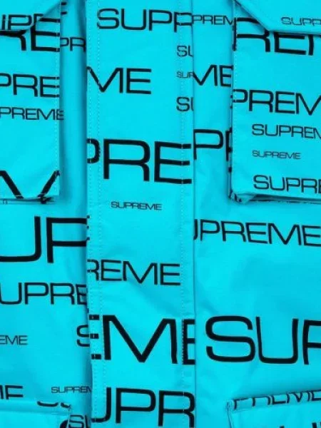Parka Supreme modrá