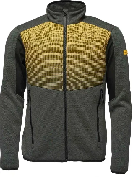 Sweter sportowy Loap Gandalf szaro-żółty szary