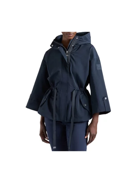 Kurtka z kapturem Harmont & Blaine z kapturem niebieski