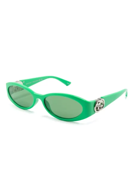 Saulės akiniai Gucci Eyewear žalia
