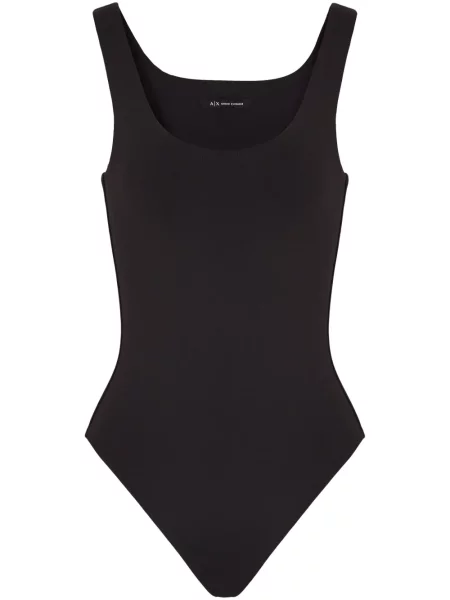 Body Armani Exchange fără mâneci negru