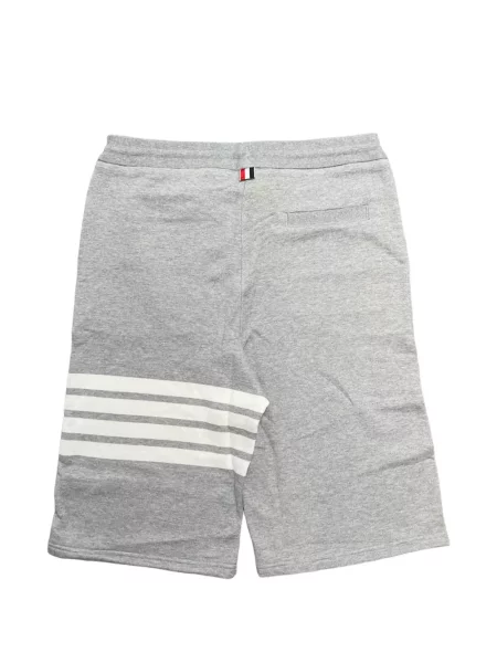 Pantaloni scurți Thom Browne cu dungi gri