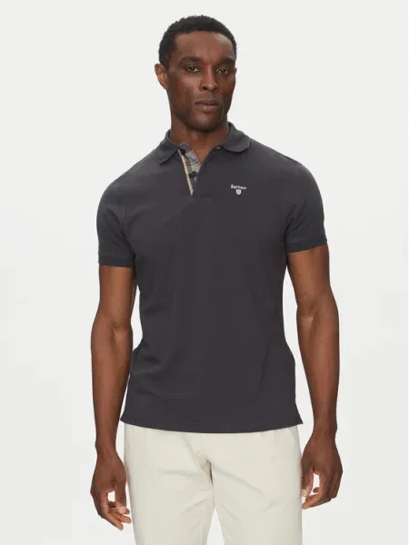 Barbour Tricou polo Tartan Bleumarin Tailored Fit