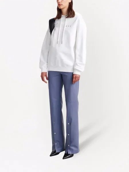Bluza z kapturem Off-white z nadrukiem