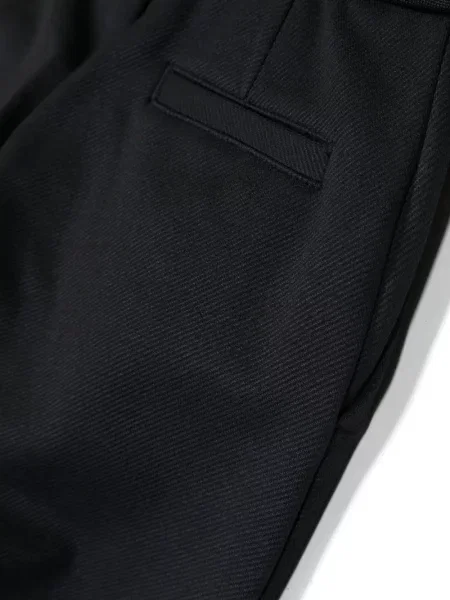 Spodnie dziecięce Emporio Armani niebieskie