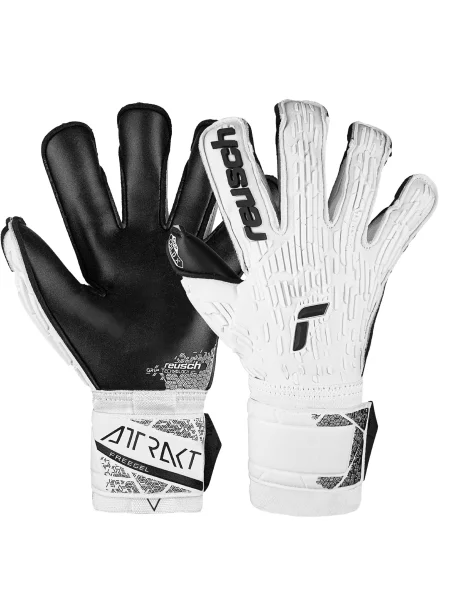 Rękawice bramkarskie Reusch Attrakt Freegel Gold X Evolution czarne