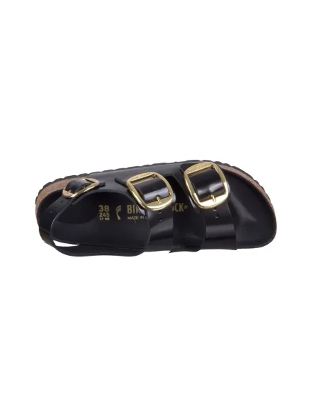 Sandály Birkenstock Milano Big Buckle černá