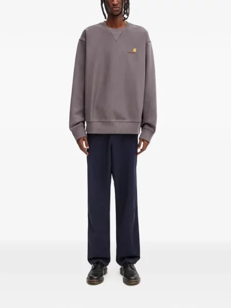 Pantaloni Carhartt Wip albastru