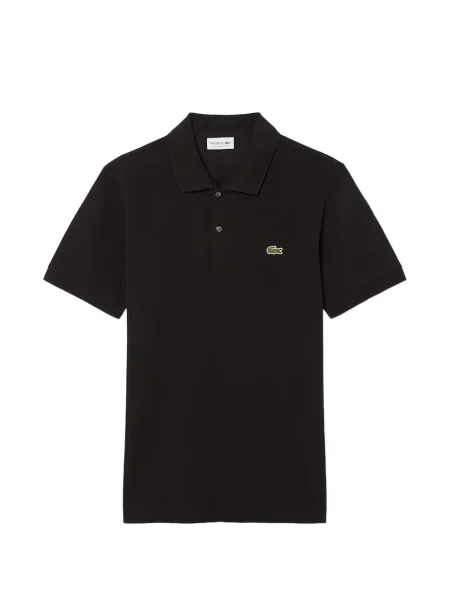 Polo Lacoste scurt negru