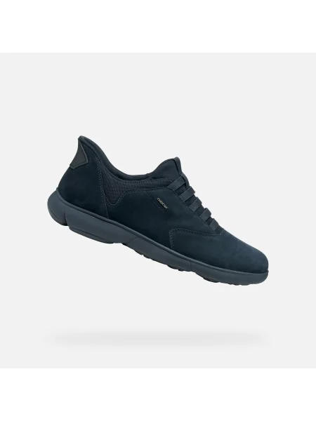 Sneakerși Geox albastru