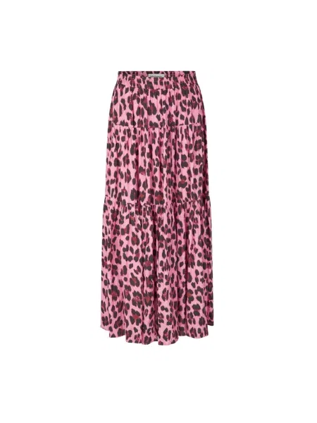 Maksi spódnica maxi Lollys Laundry różowa