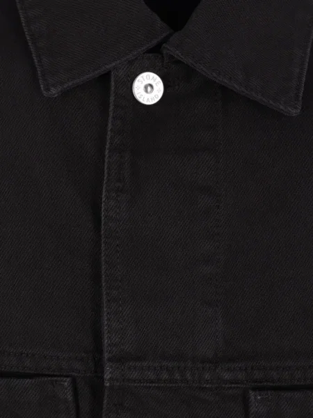 Geacă Stone Island cu strasuri negru