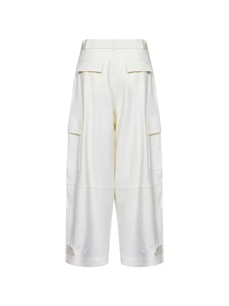 Cu centură pantaloni cargo P.a.r.o.s.h. alb