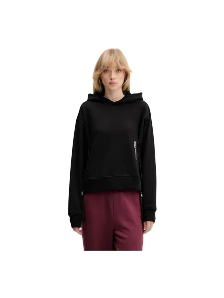 Bluza z kapturem Karl Lagerfeld czarna