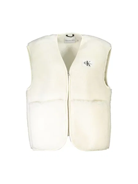 Kamizelka Calvin Klein bez rękawów biała