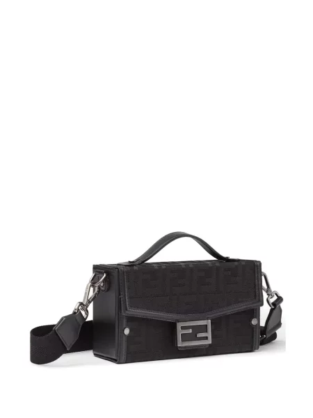 Χωρίς επένδυση τσάντα baguette Fendi Baguette μαύρο