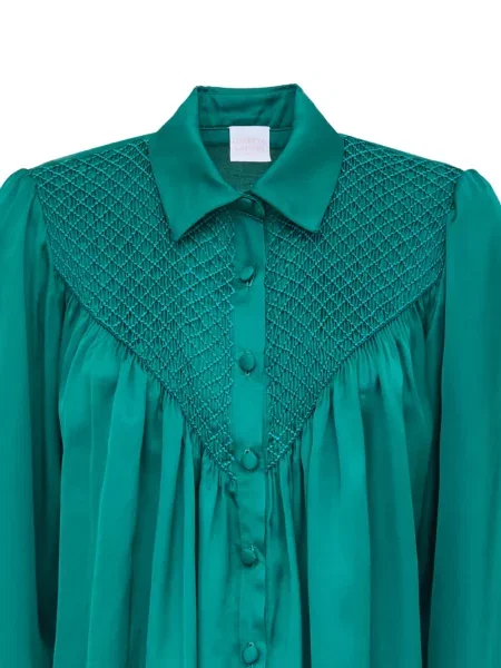 Bluză Loretta Caponi verde