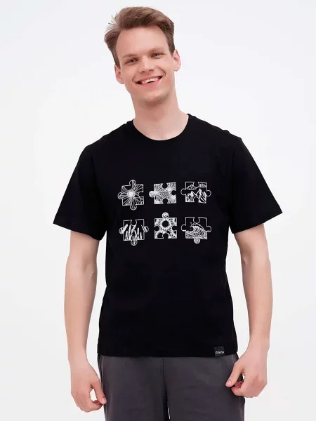 Футболка Chikiss черная