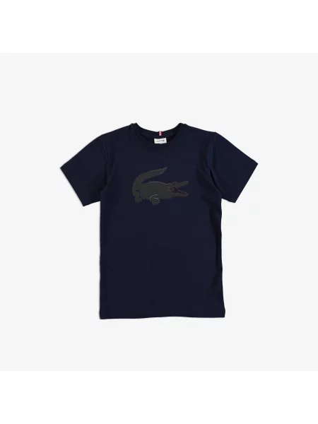 Футболка Lacoste.com синяя