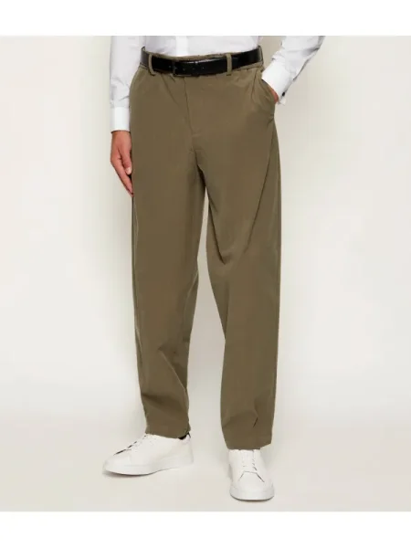 BOSS BLACK Pantaloni | Relaxed fit negru