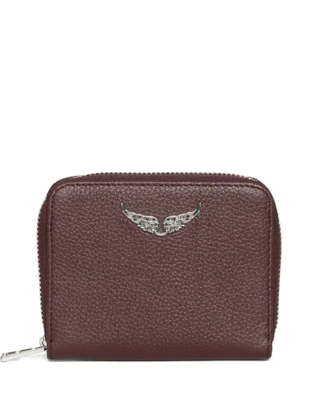 Kožni novčanik Zadig&voltaire ljubičasta