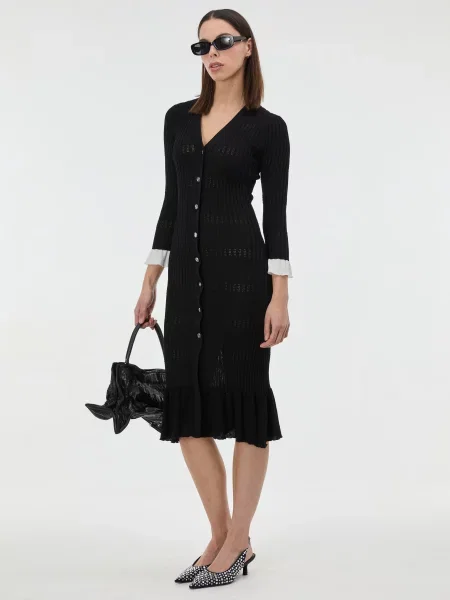 Rochie midi Orsay până la genunchi negru