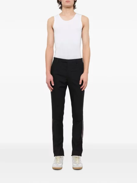 Cu centură pantaloni Lanvin negru