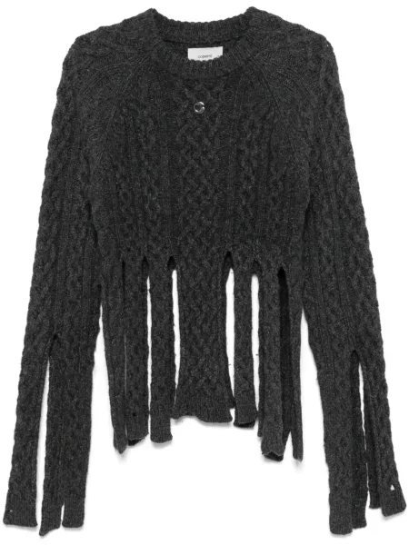 Pulover Coperni zdrențuiți gri