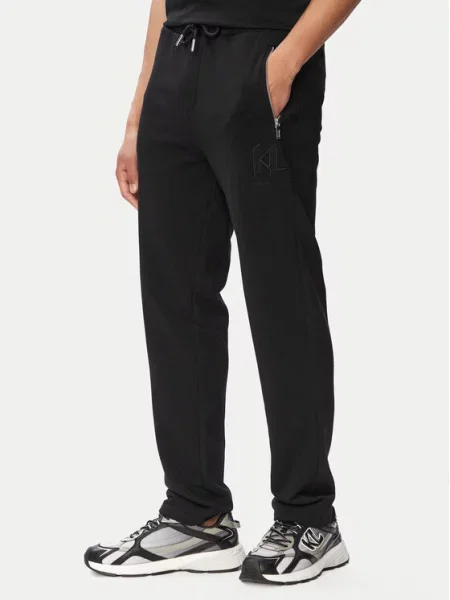 KARL LAGERFELD Pantaloni trening negru