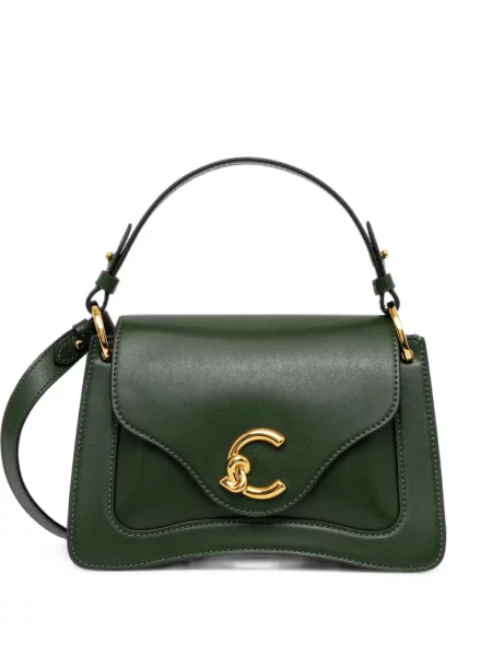 Geanta crossbody Coccinelle cu autograf verde