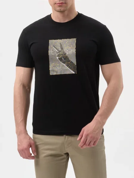 Футболка Armani Exchange чорна