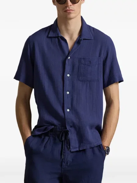 Кожени чорапи Polo Ralph Lauren с отворена пета с пейсли десен бяло