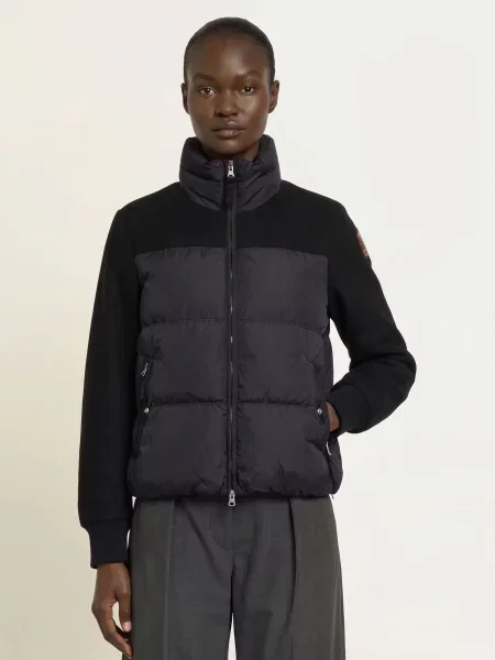 Parajumpers Péřové Bundy Z Kombinace Materiálů černá