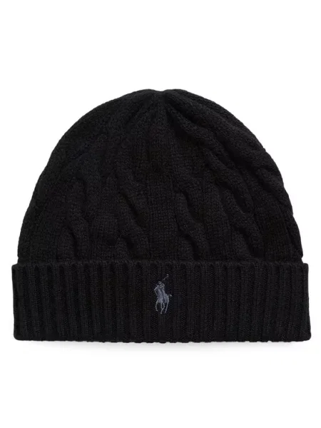 Polo Ralph Lauren Σκούφος μαύρο