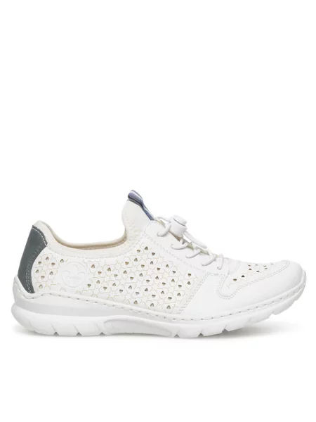 Sneakersy Rieker białe