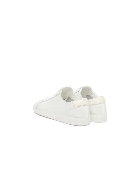 Calvin Klein Jeans Sneakersy Low Profile Cupsole Tmb Lth biela