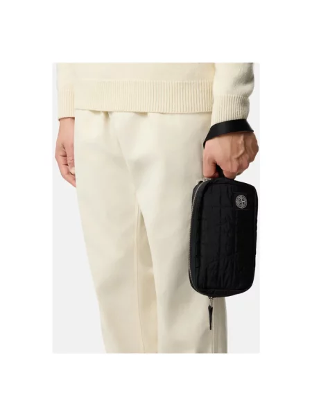 Nerka Stone Island z kamieniami czarna