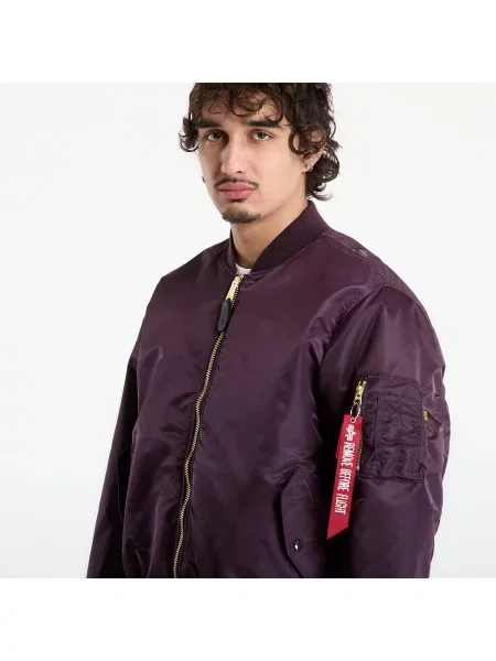 Jachetă Alpha Industries Heritage Bomber Plum XL