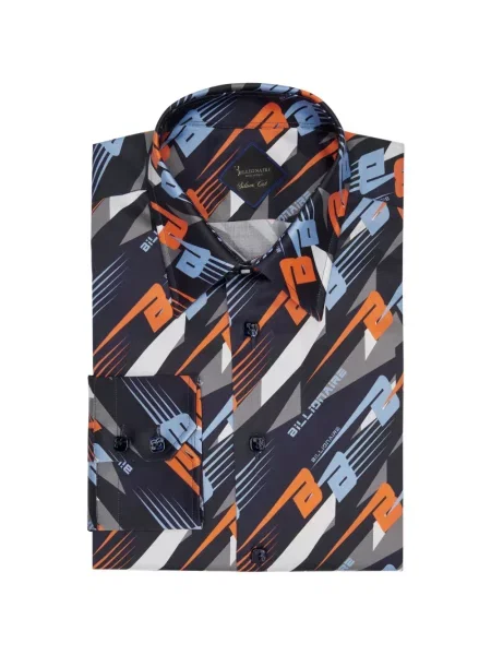 Риза Billionaire синьо