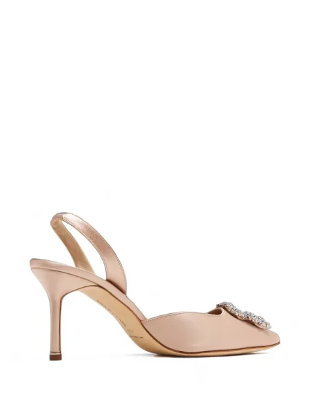 Pantofi cu toc Manolo Blahnik cu cataramă