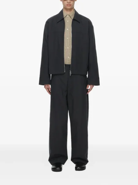 Pantaloni Studio Nicholson plisate negru