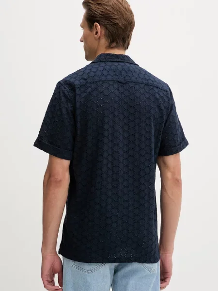 Tommy Jeans koszula granatowa