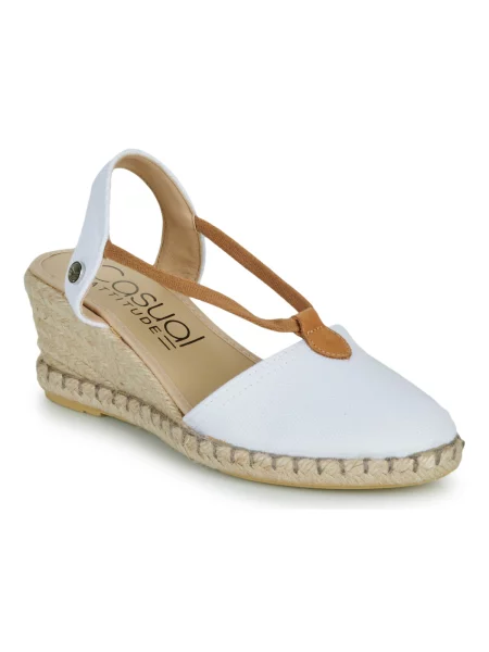 Casual espadrilky Casual Attitude bílé