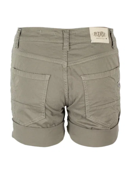 Šortky Please khaki