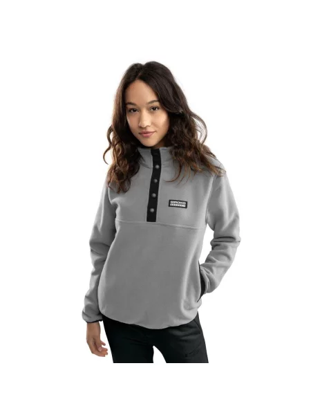 Bluza zimowa z grubego polaru Koli-W szara