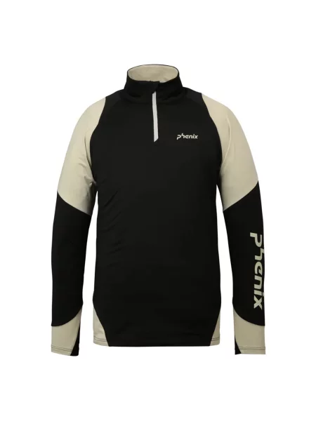 Jeździć na nartach kurtka narciarska Phenix czarna