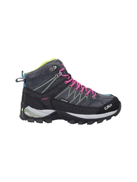 Trekové boty CMP Rigel Mid Wp anthracite/mineral green šedé